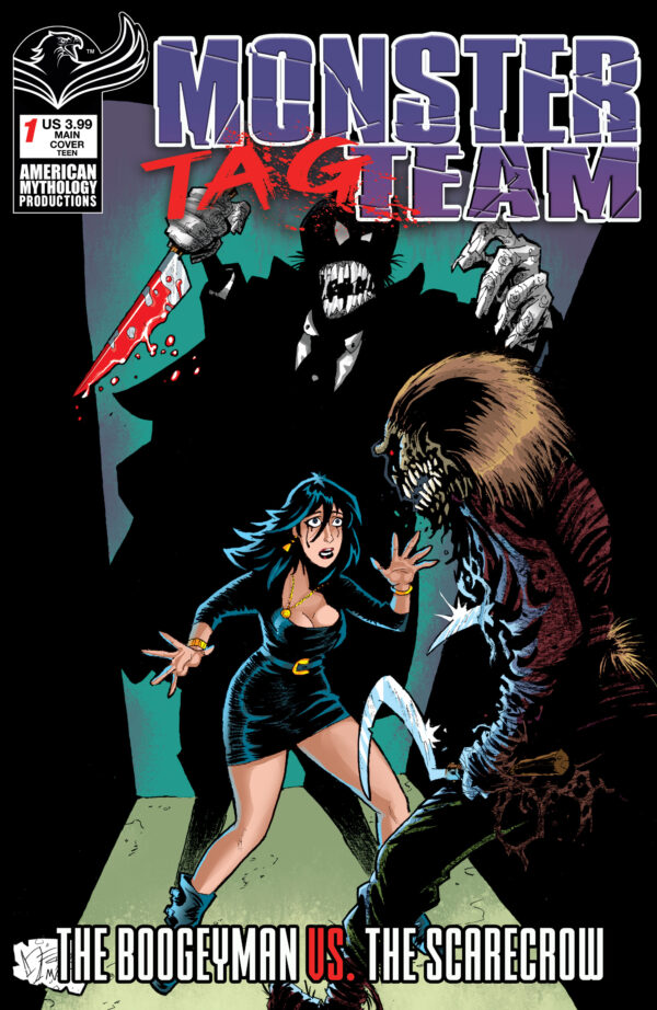 MONSTER TAG TEAM: BOOGEYMAN VS SCARECROW #1: Neil Vokes cover A