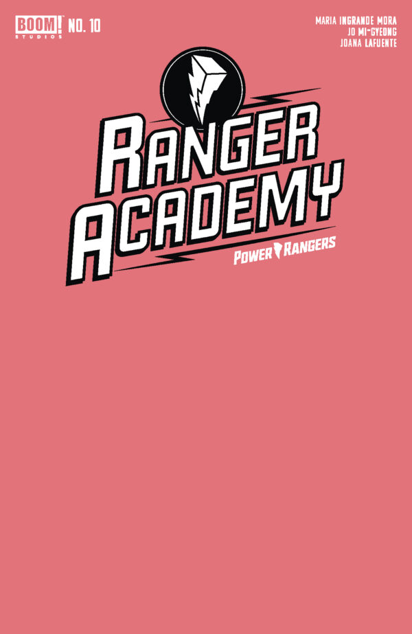 RANGER ACADEMY #10 Blank Sketch cover B