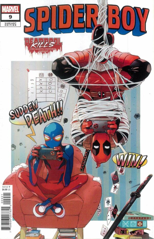 SPIDER-BOY (2023 SERIES) #9: Nao Fuji Deadpool Kills The Marvel Universe cover B