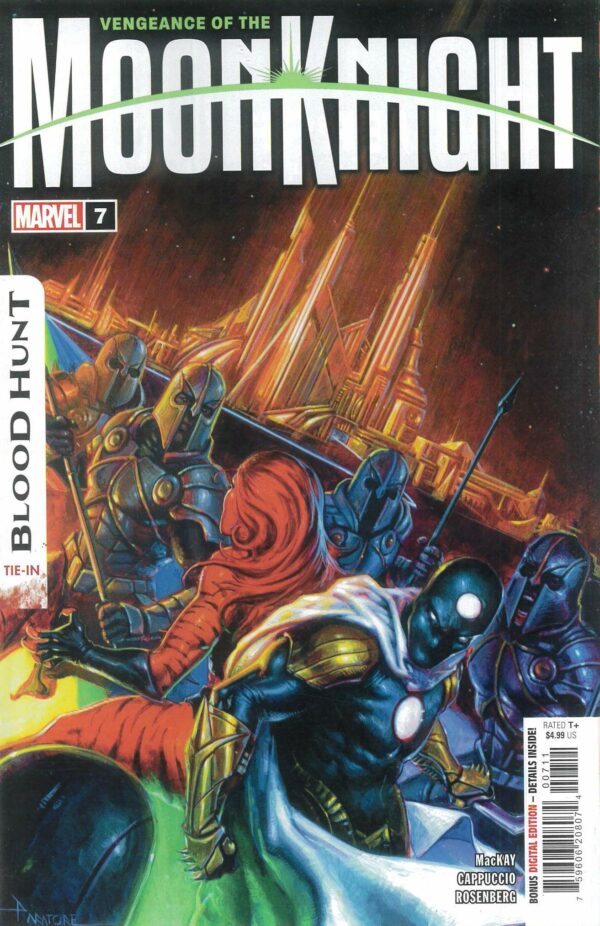 VENGEANCE OF THE MOON KNIGHT #7: Davide Paratore cover A (Blood Hunt)