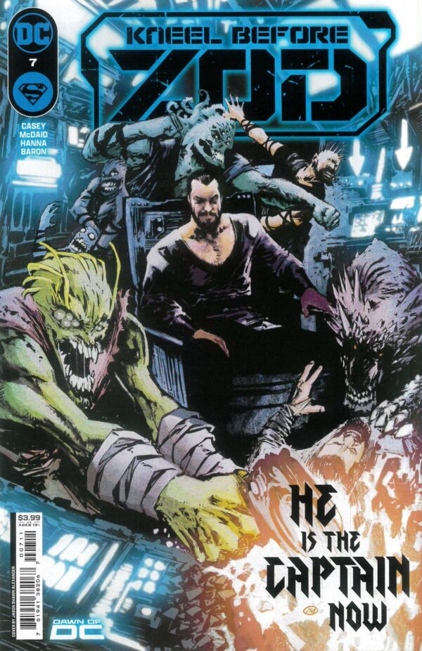 KNEEL BEFORE ZOD #7: Jason Shawn Alexander cover A
