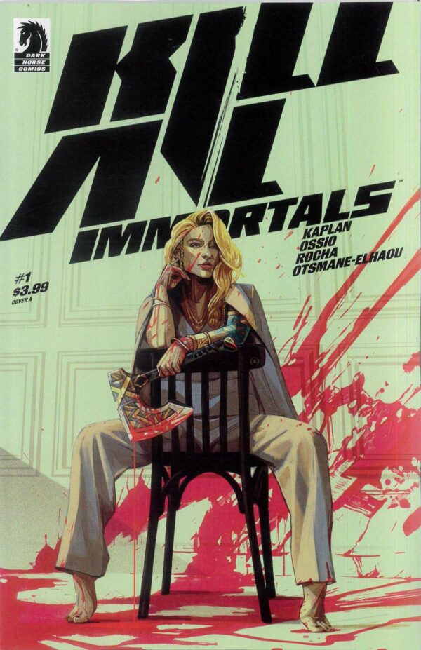 KILL ALL IMMORTALS #1: Oliver Barrett cover A