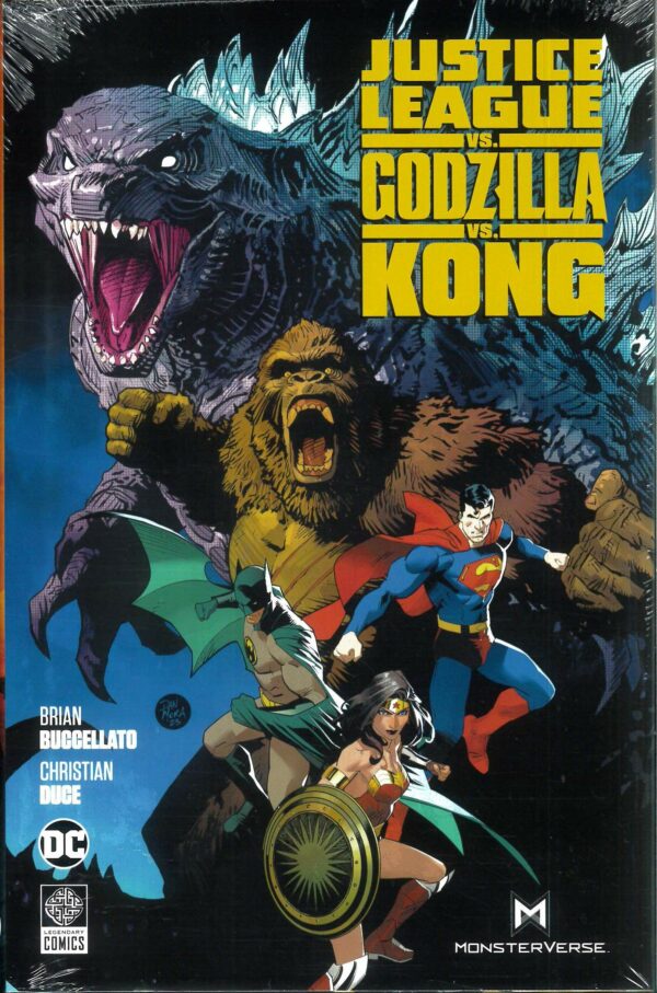 JUSTICE LEAGUE VS GODZILLA VS KONG TP #0: Hardcover edition