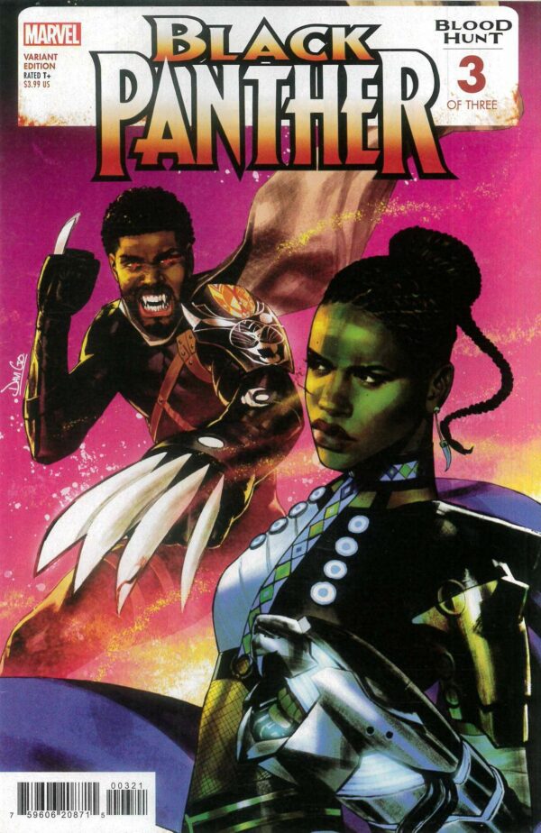 BLACK PANTHER: BLOOD HUNT #3: Davi Go cover B