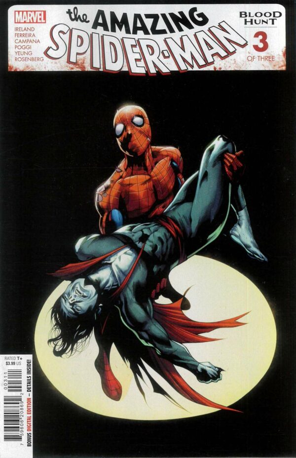 AMAZING SPIDER-MAN: BLOOD HUNT #3: Marcelo Ferreria cover A