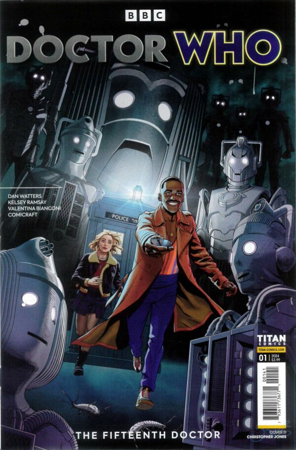 DOCTOR WHO: THE FIFTEENTH DOCTOR #1: Christopher Jones cover D