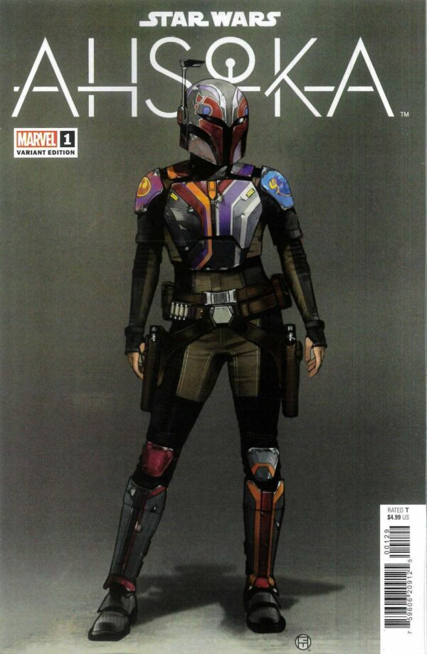 STAR WARS: AHSOKA #1: Concept Art RI cover