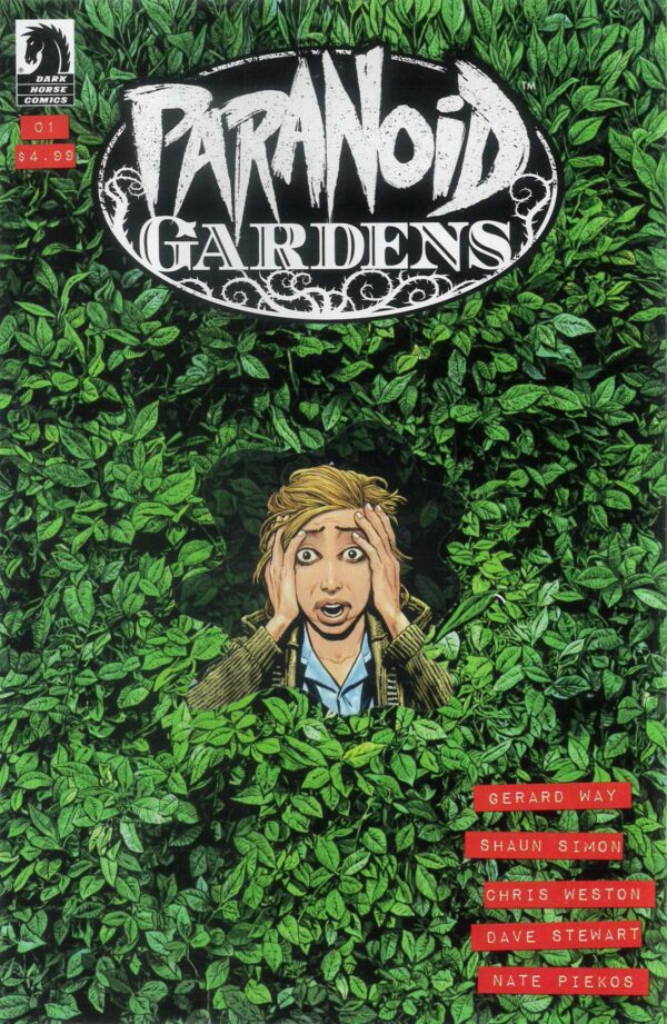 PARANOID GARDENS #1: Chris Weston cover A