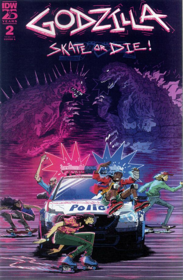 GODZILLA: SKATE OR DIE #2: Louise Joyce cover A