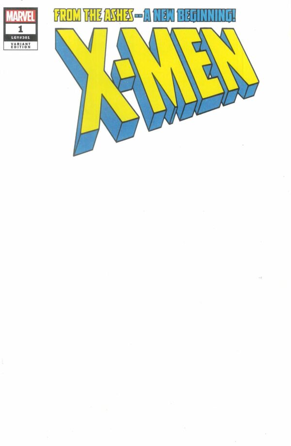 X-MEN (2024 SERIES) #1: Blank Sketch cover E