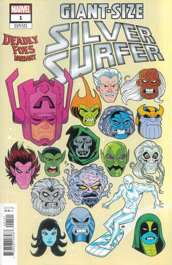 GIANT-SIZE SILVER SURFER #1: Dave Bardin Deadly Foes cover B