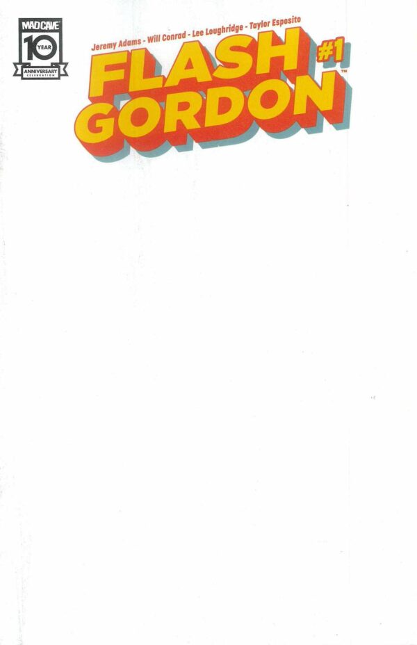 FLASH GORDON (2024 SERIES) #1: Blank Sketch cover D