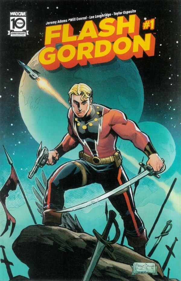 FLASH GORDON (2024 SERIES) #1: Reilly Brown cover C