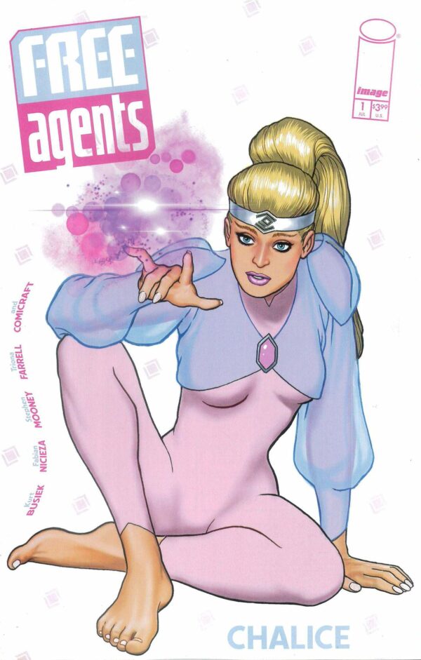 FREE AGENTS #1: Kevin Maguire cover B