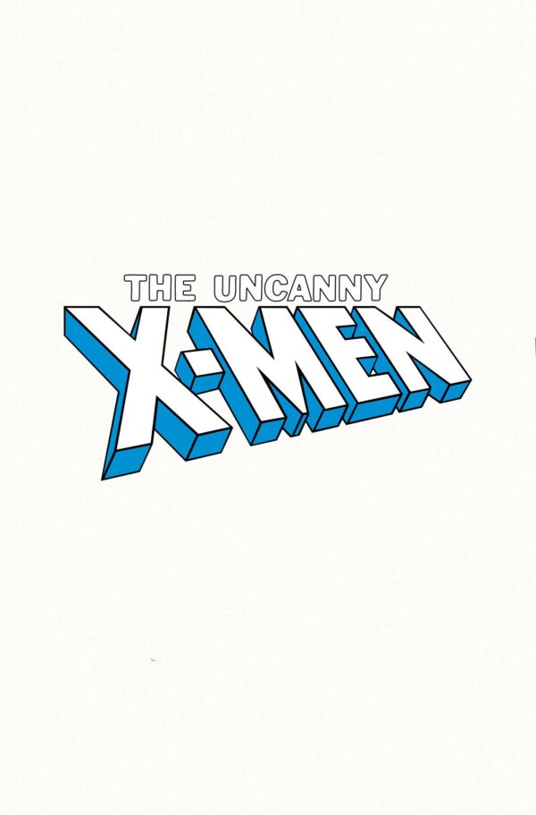 UNCANNY X-MEN (2024 SERIES) #1 Logo cover