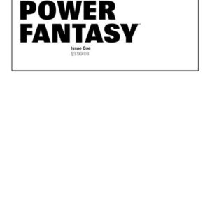 POWER FANTASY #1: Blank Sketch cover