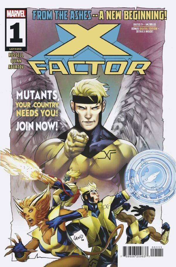 X-FACTOR (2024 SERIES) #1: Greg Land cover A