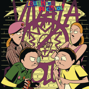 RICK AND MORTY: YOUTH IN RICKVOLT #2: Ahmed Raafat cover B
