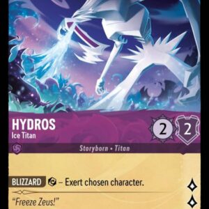DISNEY LORCANA SINGLE CARDS: INTO THE INKLANDS #130: Hydros – Ice Titan (Uncommon 39/204: NM)
