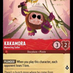 DISNEY LORCANA SINGLE CARDS: INTO THE INKLANDS #157: Kakamora – Menacing Sailor (Common 111/204: NM)