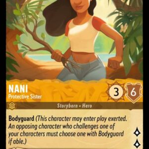 DISNEY LORCANA SINGLE CARDS: INTO THE INKLANDS #267: Nani – Protective Sister (Uncommon Foil 12/204: NM)