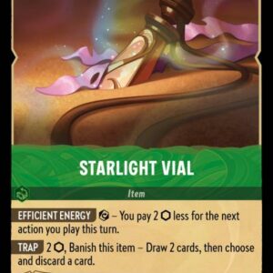 DISNEY LORCANA SINGLE CARDS: INTO THE INKLANDS #368: Starlight Vial (Rare Foil 99/204: NM) DISNEY LORCANA SINGLE CARDS: INTO THE INKLANDS #368: Starlight Vial (Rare Foil 99/204: NM)