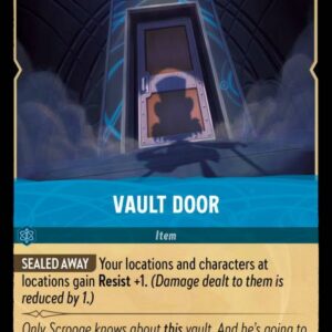 DISNEY LORCANA SINGLE CARDS: INTO THE INKLANDS #420: Vault Door (Common Foil 167/204: NM) DISNEY LORCANA SINGLE CARDS: INTO THE INKLANDS #420: Vault Door (Common Foil 167/204: NM)