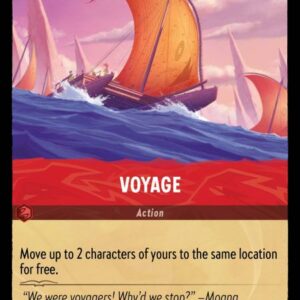 DISNEY LORCANA SINGLE CARDS: INTO THE INKLANDS #421: Voyage (Common 131/204: NM) DISNEY LORCANA SINGLE CARDS: INTO THE INKLANDS #421: Voyage (Common 131/204: NM)