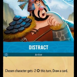 DISNEY LORCANA SINGLE CARDS: INTO THE INKLANDS #71: Distract (Common 159/204: NM)