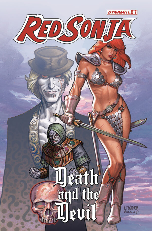 RED SONJA: DEATH AND THE DEVIL #1 Joseph Michael Linsner cover A