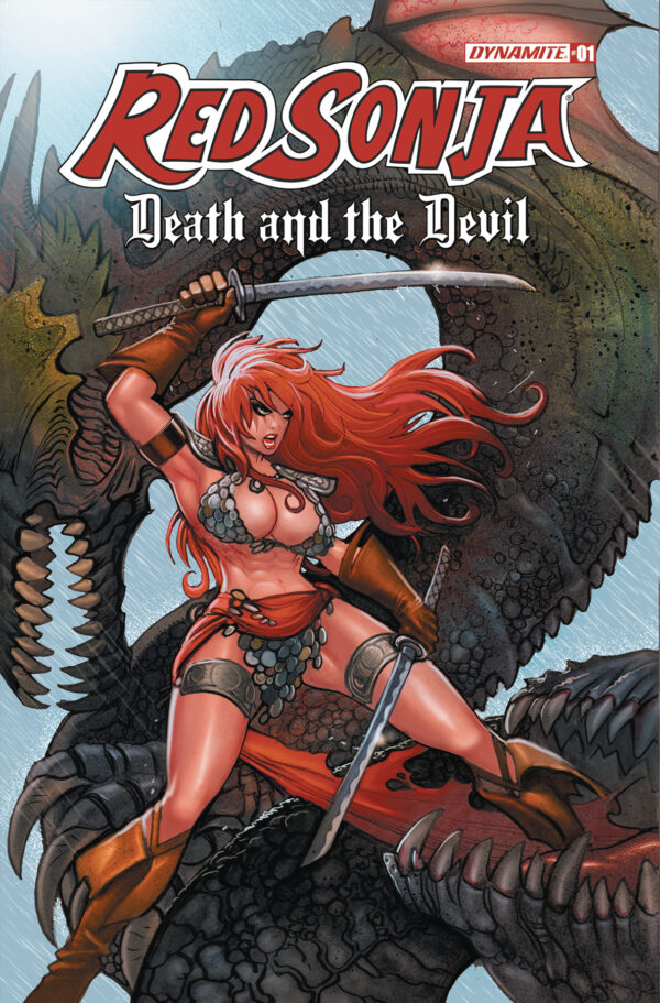 RED SONJA: DEATH AND THE DEVIL #1 Moritat cover C