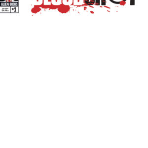 BLACK WHITE & BLOODSHOT #1: Blank Sketch cover E