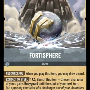 DISNEY LORCANA SINGLE CARDS: URSULA RETURNS #117: Fortisphere (Common Foil 200/204: NM)