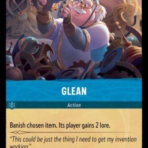 DISNEY LORCANA SINGLE CARDS: URSULA RETURNS #121: Glean (Common Foil 163/204: NM)