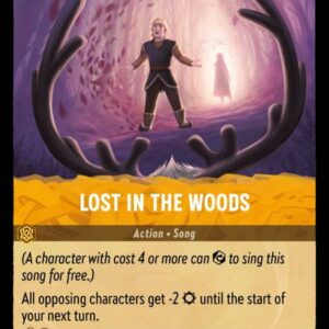 DISNEY LORCANA SINGLE CARDS: URSULA RETURNS #193: Lost in the Woods (Uncommon 29/204: NM)