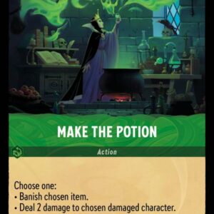 DISNEY LORCANA SINGLE CARDS: URSULA RETURNS #212: Make the Potion (Common Foil 94/204: NM)