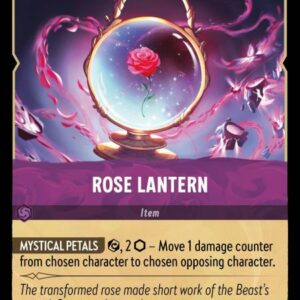 DISNEY LORCANA SINGLE CARDS: URSULA RETURNS #320: Rose Lantern (Common Foil 65/204: NM)