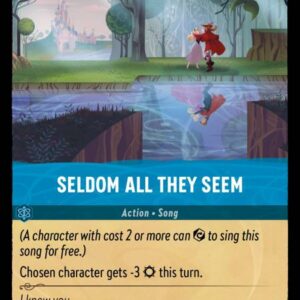 DISNEY LORCANA SINGLE CARDS: URSULA RETURNS #327: Seldom All They Seem (Common Foil 164/204: NM)