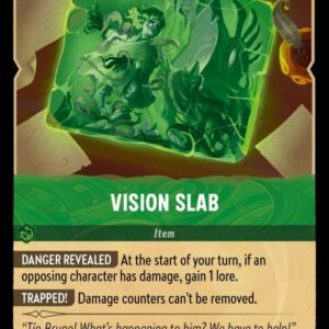 DISNEY LORCANA SINGLE CARDS: URSULA RETURNS #412: Vision Slab (Uncommon 100/204: NM) DISNEY LORCANA SINGLE CARDS: URSULA RETURNS #412: Vision Slab (Uncommon 100/204: NM)