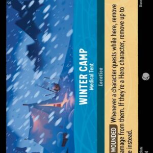 DISNEY LORCANA SINGLE CARDS: URSULA RETURNS #420: Winter Camp – Medical Tent (Common Foil 170/204: NM) DISNEY LORCANA SINGLE CARDS: URSULA RETURNS #420: Winter Camp – Medical Tent (Common Foil 170/204: NM)