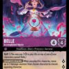 DISNEY LORCANA SINGLE CARDS: URSULA RETURNS #46: Belle – Accomplished Mystic (Super Rare 36/204: NM)