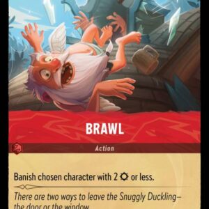 DISNEY LORCANA SINGLE CARDS: URSULA RETURNS #53: Brawl (Common Foil 130/204: NM)