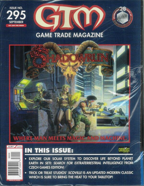 GAME TRADE MAGAZINE (GMT) #295: Local Legends RPG adventure Module: Giant Man-Bat Miniencoun