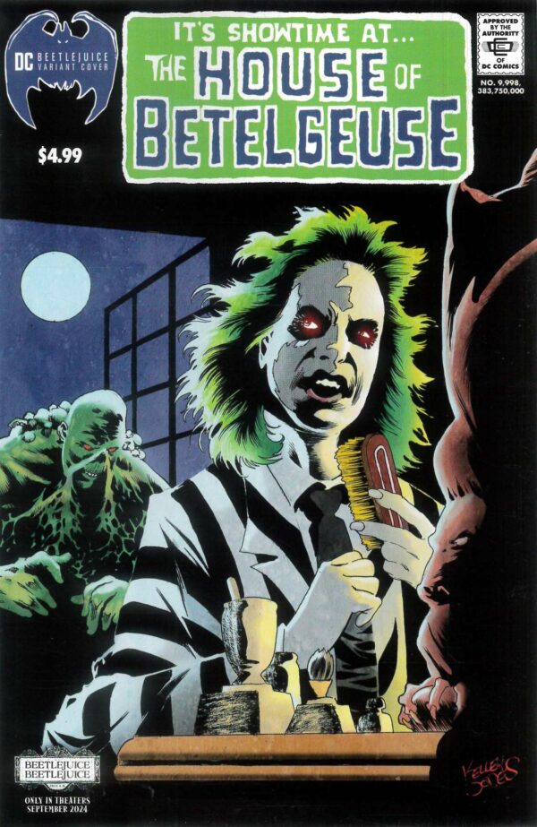 HOUSE OF SECRETS #92: 2024 Facsimile edition (Kelley Jones Beetlejuice cover D)