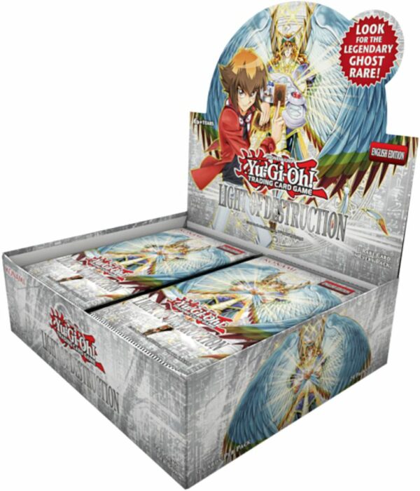 YU-GI-OH! CCG BOOSTER PACK #162: Light of Destruction unlimited (24 pack display)