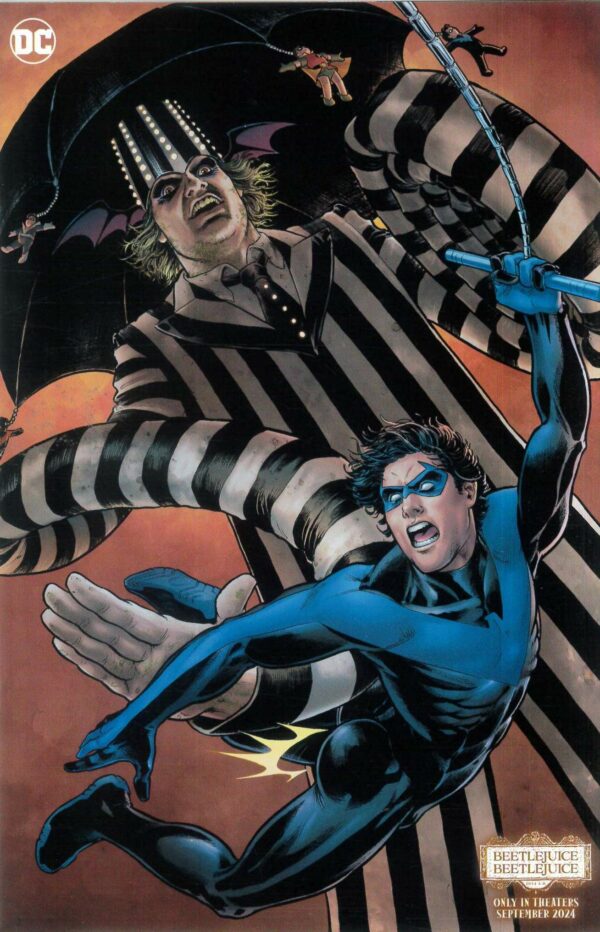 NIGHTWING (2016- SERIES: VARIANT EDITION) #117: Nicola Scott Beetlejuice cover G