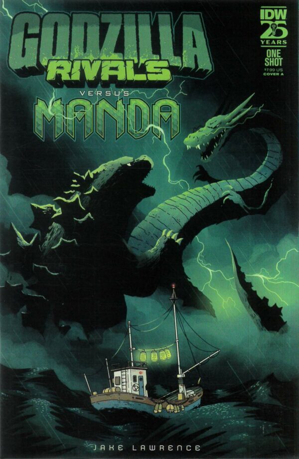 GODZILLA RIVALS #15: VS Manda #1 (Jake Lawrence cover A)