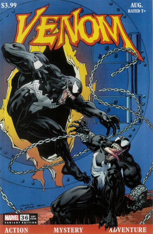 VENOM (2021 SERIES) #36: David Yardin Marvel 85th Anniversary Homage cover