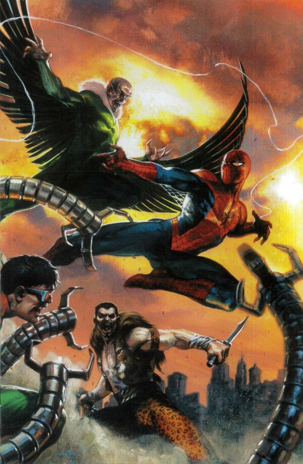 AMAZING SPIDER-MAN (2022 SERIES) #54: Gabriele Dell’Otto virgin connecting RI cover