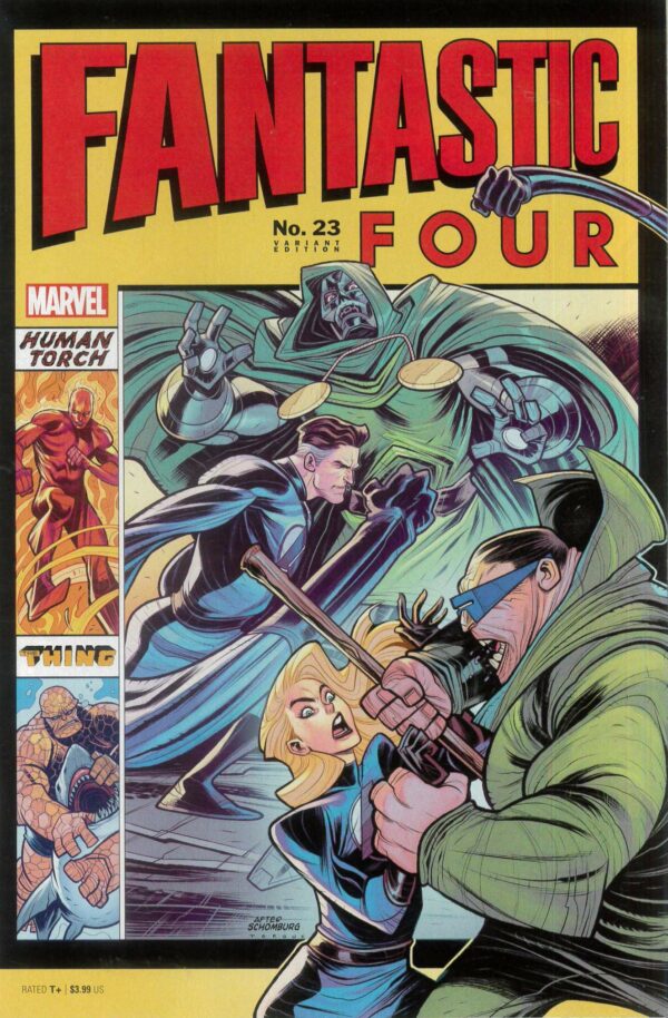 FANTASTIC FOUR (2022 SERIES) #23: Elizabeth Torque Marvel 85th Anniversary Homage cover